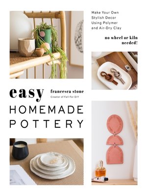 cover image of Easy Homemade Pottery